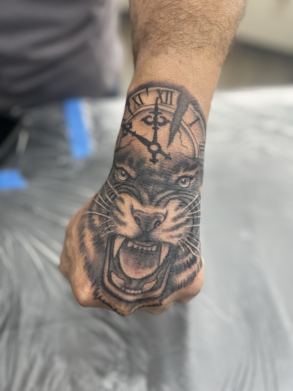 Ollie Thompson tattoo work 2