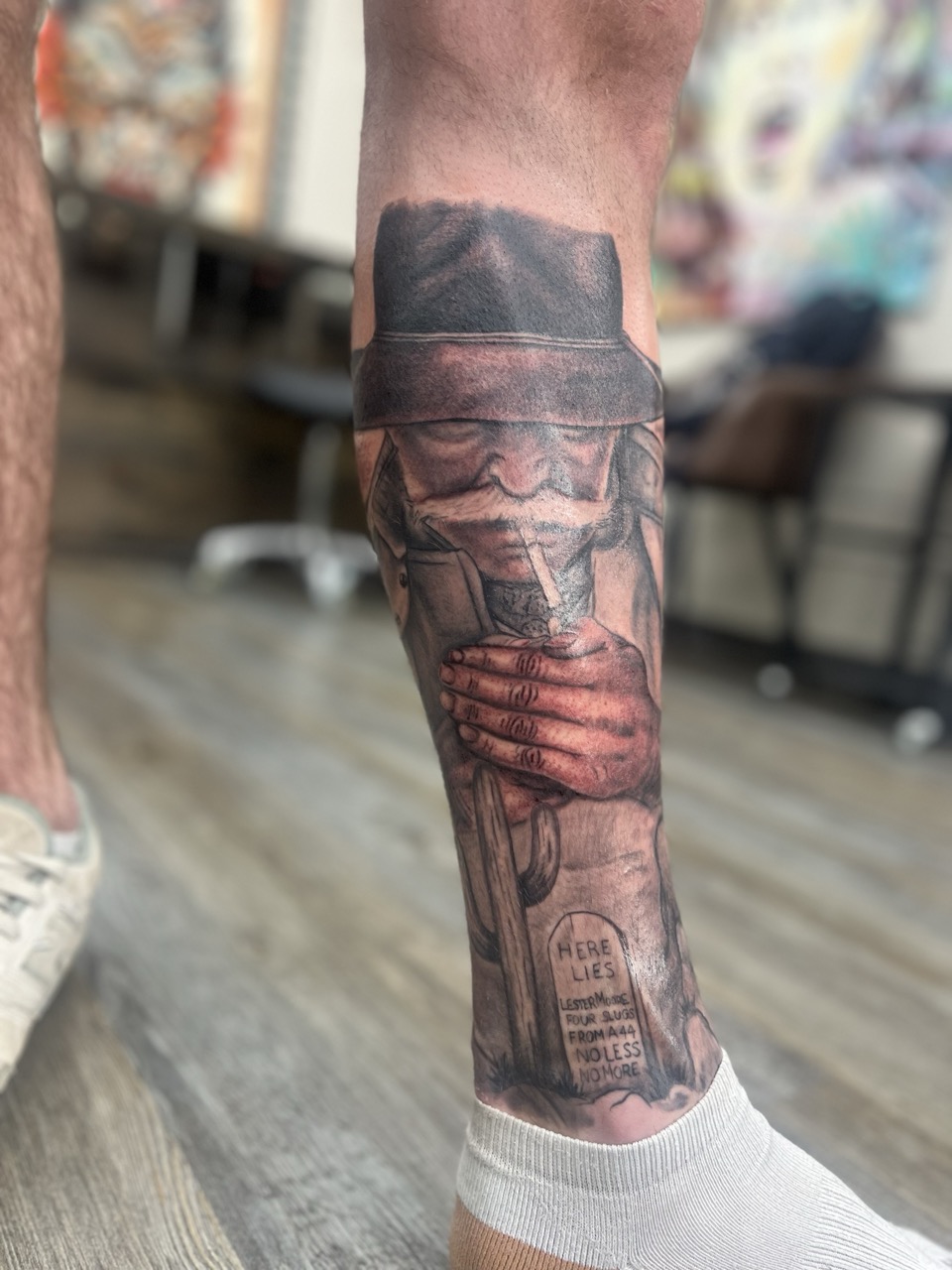 Ollie Thompson tattoo work 3
