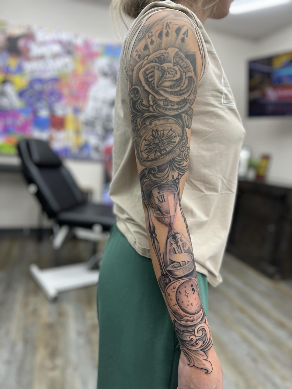 Ollie Thompson tattoo work 7